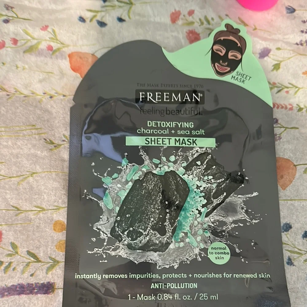 Body care items set of four mask